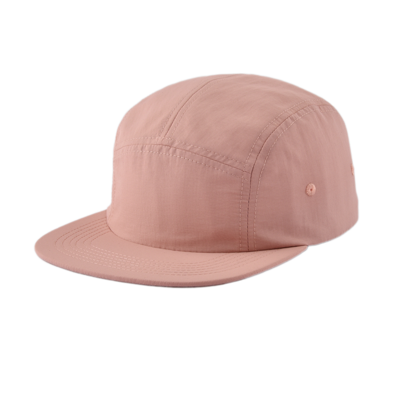 Hip hop mũ logo tùy chỉnh 3D thêu tùy chỉnh Logo Thiết kế mới không cấu trúc Camp Camp Camp Blank Plain Nylon 5 Panel Hat