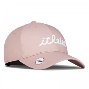 Người chơi của phụnữ hiệu suất Golf Cap Custom TPU Logo 6 Bảng điều khiển Cap Golf Mũ bóng chày Curved Bill Rose Golf Mũ phụnữ