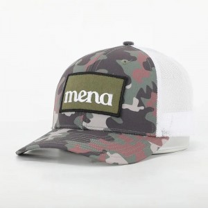 2023 MỚI KID KID SIZE Mũ xe tải 6 Logo bảng với thẻ Patch Trucker Cap Customed doer Mũ xe tải