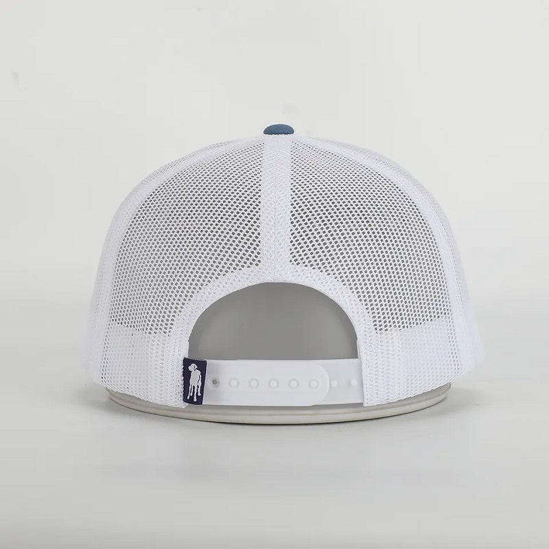 Tùy chỉnh chất lượng cao 6 Bảng điều khiển Richardson 112 Cap Style Cotton có cấu trúc lưới Trucker với miếng vá da